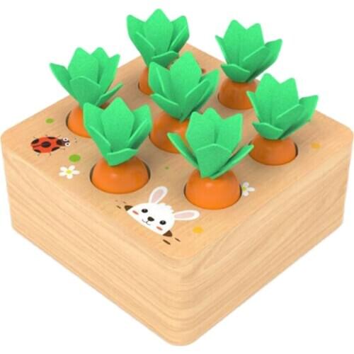 Educational Carrot Puzzle Game Children Toy Party Gift for Children