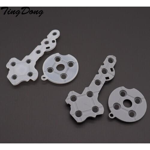 Controller Conductive Rubber Pad Contact Pad For Microsoft For Xbox 360 Replacement Parts Handle Adhesive Soft Buttons Console