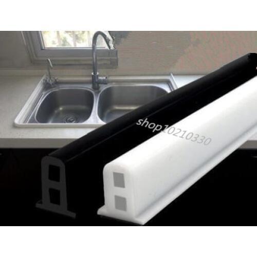 Self-adhesive1M -5M white/ black self-adhesive bathroom kitchen waterproof sticker bathroom shower sink bath strip sealing strip