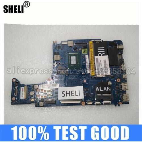 SHELI for Dell XPS 14 L421x Laptop Motherboard LA-7841P 96G9Y 096G9Y CN-96G9Y I7-3517u CPU Notebook Pc Mainboard 100% Tested Ok