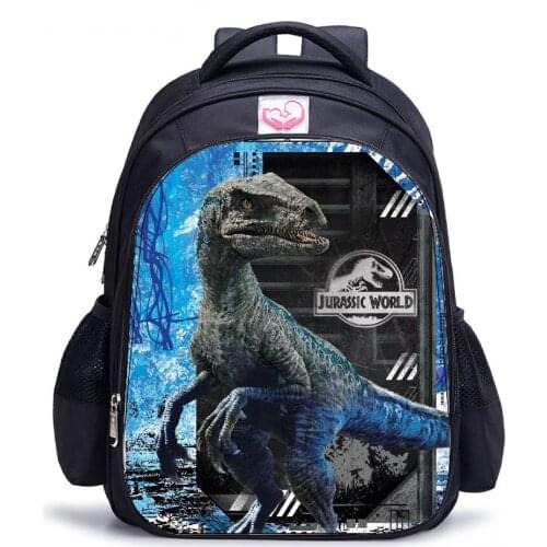 New 3D Printing Dinosaur School bag For Boys 13/16inch Primary Animal Children Backpack For Teenager Rucksack Mochila Infant