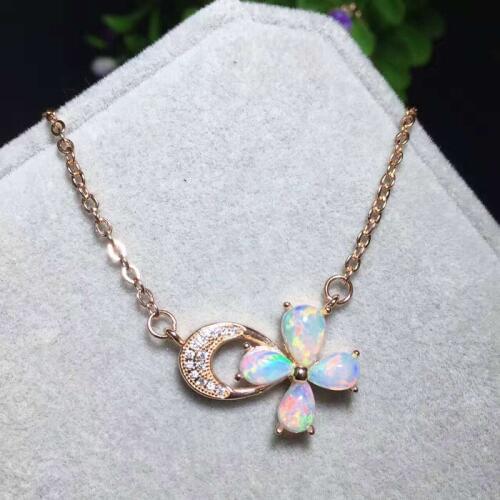 100% NATURAL ETHIOPIAN WELO FIRE OPAL CABOCHON PENDANT