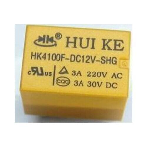 100x JRC-21F 12V HK4100F-DC12V-SHG Volt Power Relay