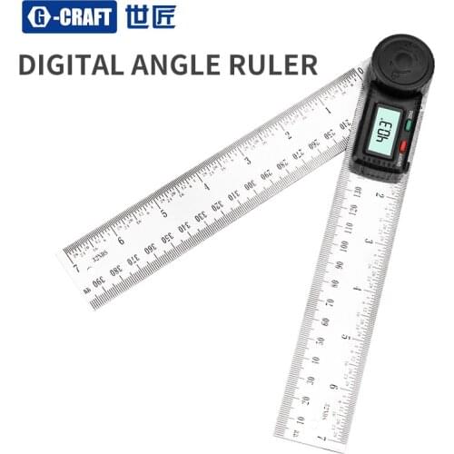 200mm Digital display Angle ruler Inclinometer digital scale Electronics Goniometer Protractor 300mm