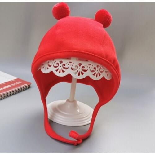 2021 New Fashion Winter Knitted Baby Hat Newborn 0-2 Years Boys Girls Hats Kids Winter Hats Bonnet Enfant Hat For Children Baby