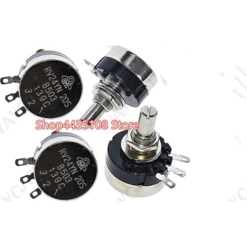 50pcs welding potentiometer B5K TOCOS RV24YN 20S B501