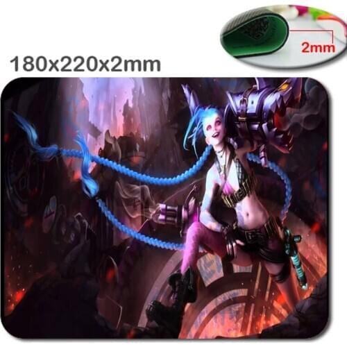 Fast printing Two kind of size to choose custom gaming mouse LOL Hero alliance Mouse Pad, Mousepad in180x220x2mm and 290x250x2mm