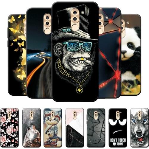 Honor 6X Case For Huawei Honor 6X Protective Phone Case on Honor 6X 6 X Back Cover Shockproof Soft TPU Silicone Bumper 5.5 inch