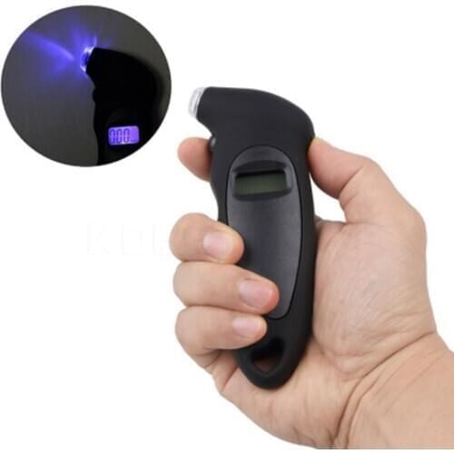 Digital Car Tire Tyre Air Pressure Gauge Meter LCD Display Manometer Barometers Tester for Car Truck Motorcycle Bike