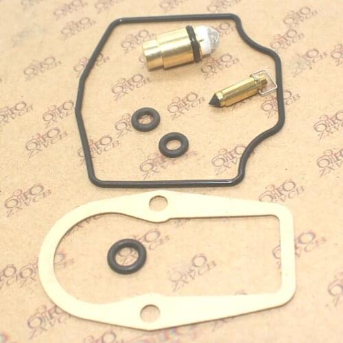 For XT550 1982-1983 XT600 1984-1989 TT600 1984-1985 Seal Float Valve Pilot Screws Carburetor Repair Kit Rebuild
