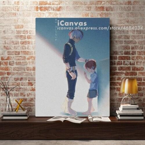 Shoto Todoroki My Hero Academia BNHA Anime Canvas Home Decor Painting Wall Art Decoration Prints Dorm Living Room Bedroom Poster