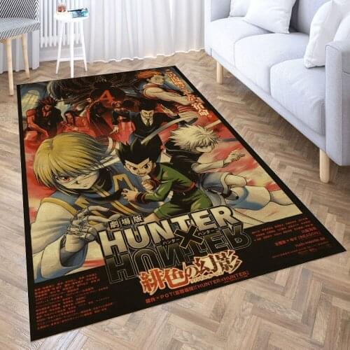 Hunter X Hunter Carpet Decora Home Bedroom Kitchen Anti-slip Mat Rug Doormat Aisle Floor Mat Bath Mats Doormat