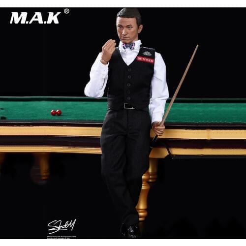 Collectible Full Set Action Figure TP-CT008 1:6 Billiard Emperor Snooker Hendry Pool Player 12" Figure With Table for Fans Gift