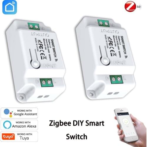 Tuya Zigbee DIY Switch Smart Home Automation Light Switch Controller Module Smart Life Work With Alexa Google Home Assistant