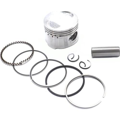 Motorcycle GY6 60 Cylinder Kit 44mm Piston Ring 13mm Pin Ring Gasket Set for 4 stroke 50cc Scooter ATV Engine Spare Parts