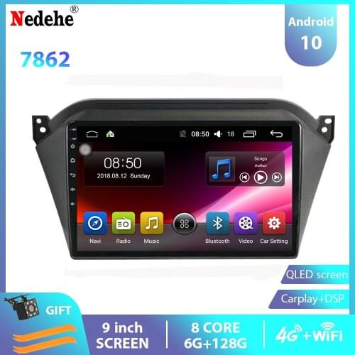 8 Core 6G+128G Car Radio 2 Din Android 10 GPS Multimedia Player Auto Stereo For JAC S2 t40 2015-2018 Carplay 4G BT