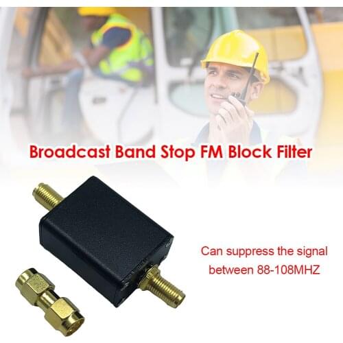 Broadcast Band Stop FM Block Filter 88-108 MHz FM Transmission FM Filters for RTL-SDR Blog