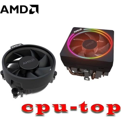 Ventilador enfriador Original de AMD Ryzen wraw nuevo 4 pines puede soportar R3 R5 R7 R9 CPU puede soportar la placa base de enc