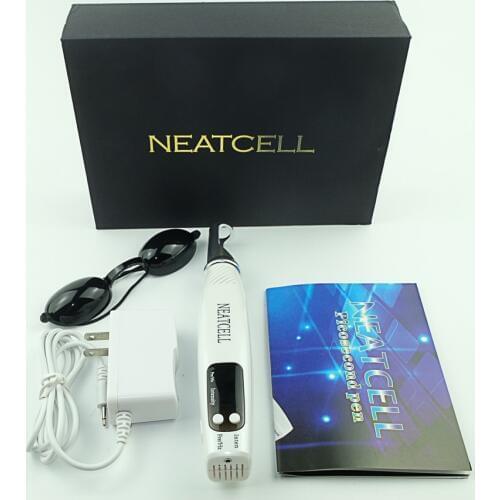 4pc Professional Laser Pen Beauty Care Removal Freckle Tattoo Acne Removal Mole Freckle Treatment Machine plasma pen tattoo tool