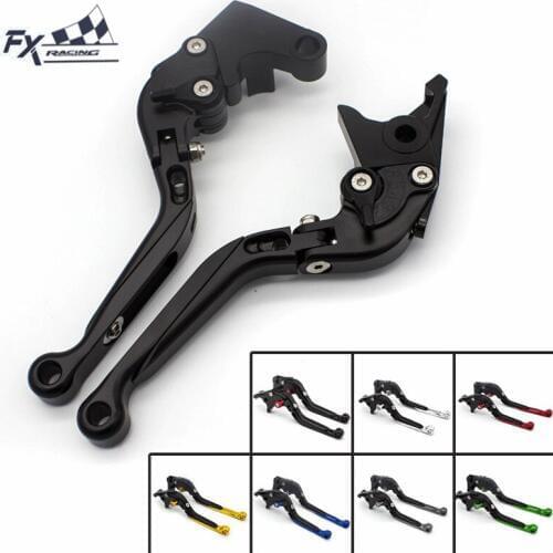 For Suzuki INTRUDER VL125 XL 125 1999-2008 CNC Motorcycle Folding Extendable Brake Clutch Levers 2000 2001 2002 2003 2004 2005