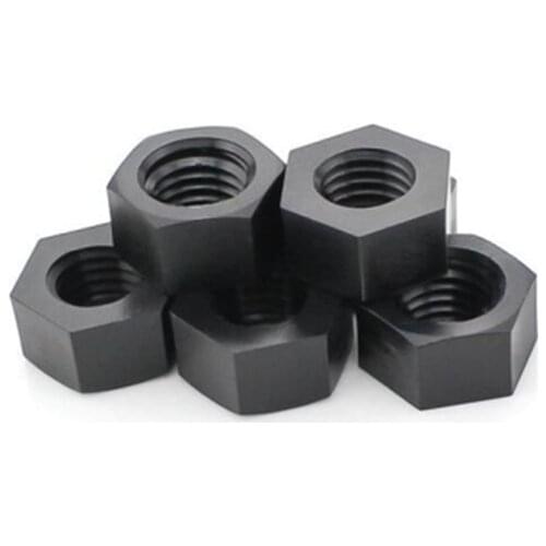 200/500/1000 Pcs Black Nylon Nuts Hexagonal Standoff Spacer M3 Nut