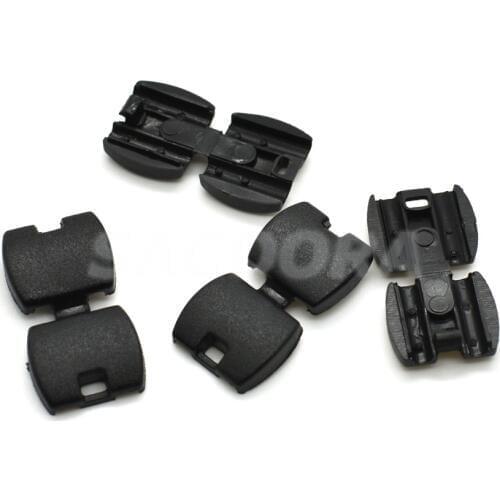 50pcs/pack Cord Ends Zipper Pull Cord Lock Stopper For Clothing/Backpack/Paracords