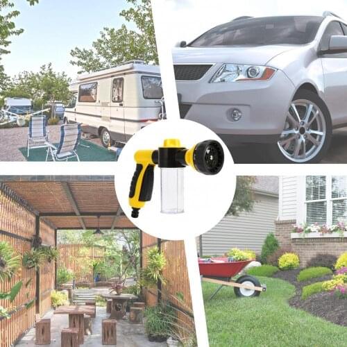8 in 1 Garden Foam water-gun Home Multi-function irrigation Watering car cleaning spray-gun High Pressure Hose nozzle tool