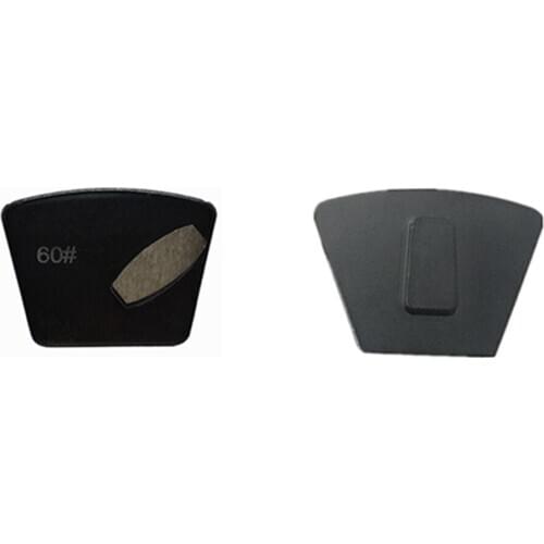 GS14 Keller Diamond Grinding Tools Single Bar Husqvarna Grinding Shoes Redi Lock Polishing Pads for Rough Concrete Floor 12PCS