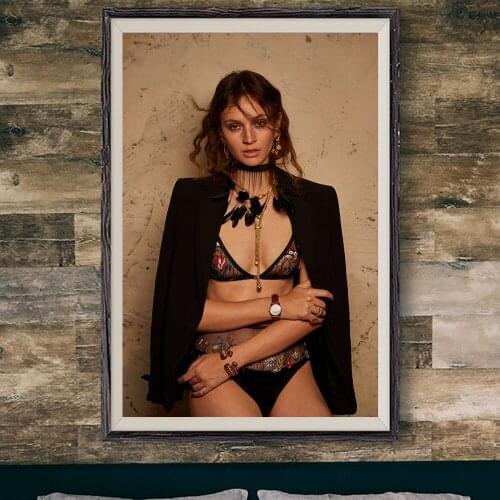 E099 Maddie Kulicka Sexy Model Movie Star Wall Silk Cloth Poster Art Home Decoration Gift