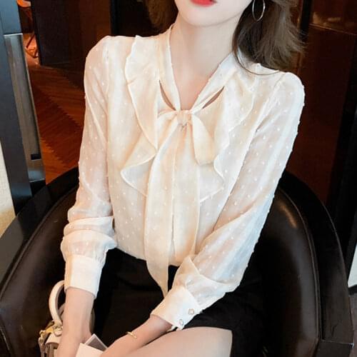 Блузки с бантом FGLAC China At AliExpress