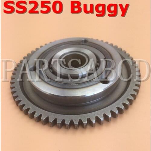 PARTSABCD 250CC Starter Clutch Assy For HAMMERHEAD SS250 GO KART BUGGY PARTS