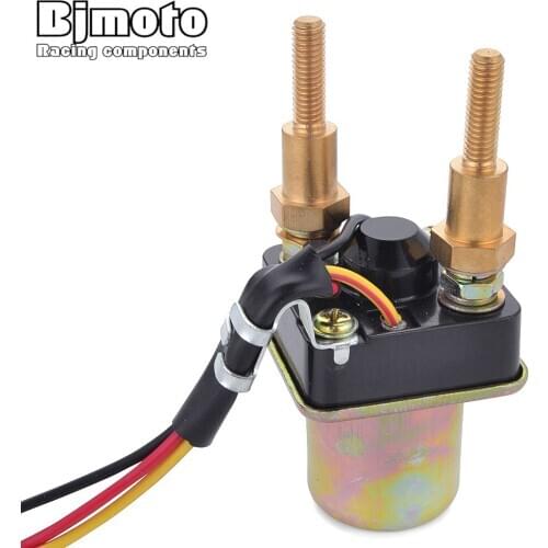 BJMOTO Motorcycle ATV Starter Relay Solenoid For Kawasaki STS STX 900 1100 STS900 STX900 STX1100 JS 550 650 SX X-2 X2 1992-1995