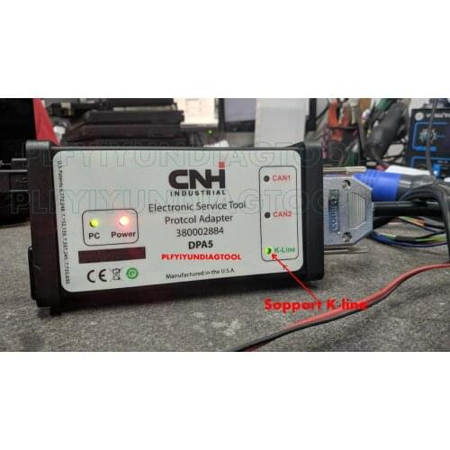 CNH DPA5 kit diagnostic tool with cnh est engineering 9.4 New Holland Electronic Service Tools support K-LINE forIVECO engine