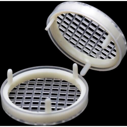 5PCS Beekeeping Tools Round Queen Cage King Cages Plastic White Isolated Prisoner Bee Equipment Bees Catcher Apiculture Supplies