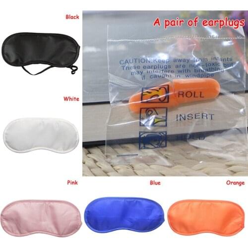 Natural Sleep Eye Mask Portable Travel Eyepatch Nap Eye Patch Rest Blindfold Eye Cover Sleeping Mask Night Eyeshade