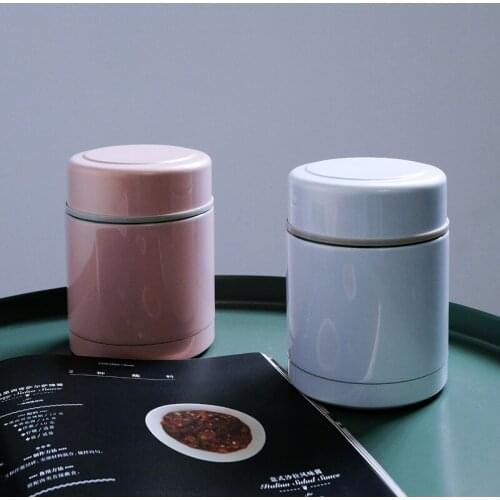 New 400ml 18/8 Stainless steel Thermos Food Container Soup Braised Pot Burning Kettle Office Vacuum Lunch Box