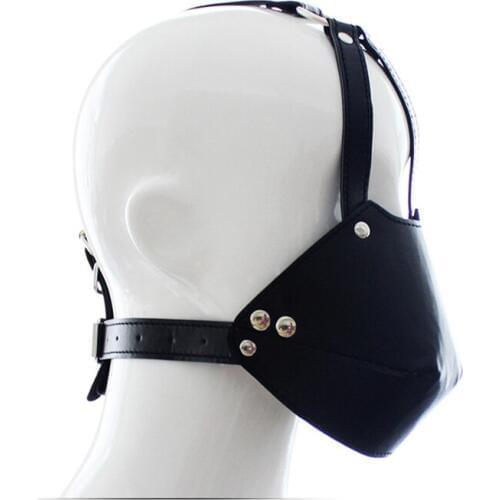 Open Mouth Gag Head Harness Cosplay Fetish Restraint Bondage Adult Game for Couples Flirting Sex Products Toys Bondage Gear