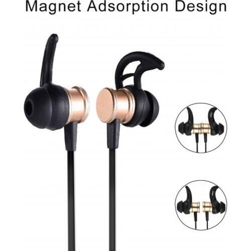 Sports Stereo Sweat proof Magnetic Suction Wireless Bluetooth Headphones Earbuds Headset Earphones With Microphone For Phone IOS