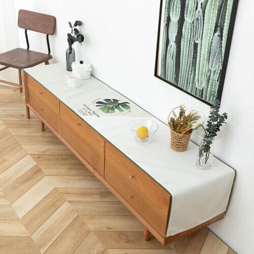 WHOVEYON TV Cabinet Cover Cloth Coffee Table Table Cloth Shoe Cover Towel Dust Cover Cloth Tablecloth Can Be Customized Mantel