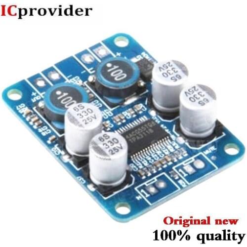 TPA3118 Mono Sound Channel Digital Power Amplifier Board Module Chip 60W 8~24V DC High output and low power consumption