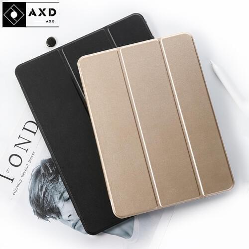AXD For iPad Air 1 9.7 Model A1474 A1475 A1476 2013 Case Cover Smart Folding Stand Back Funda For iPad 5 With Auto Sleep/Wake Up