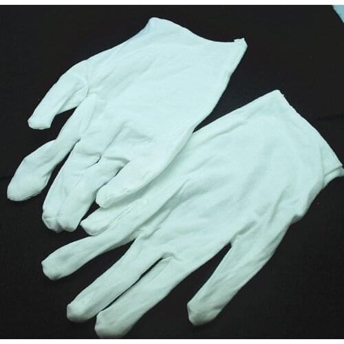 12 pairs cotton gloves for jewelry making or jewelry display touch for jewelry designs and diy making hot selling items