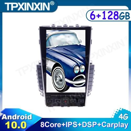 128GB Android 10 For Infiniti Q50 Q50L Q60S 2013 - 2019 Car Radio GPS Navigation Audio Screen Multimedia DVD Video Player Stereo