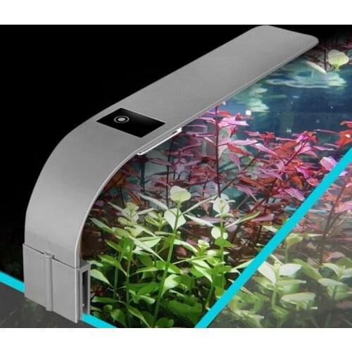 15W Aquarium LED Lighting Fish Tank Light Aquatic Plant Lighting Clip-on Lamp 87HA
