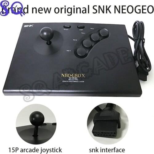 NEOGEO X Arcade Stick, USB Arcade Stick for NEOGEOX, PC, MAC, STEAM and Raspberry PI System