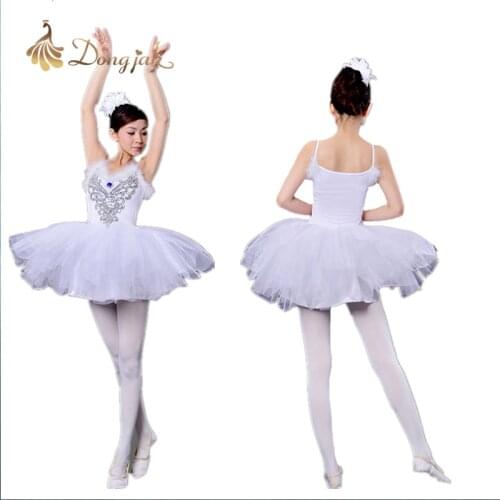 Adult Ballet Skirt Dance Dress Feather Costume Swan Lake Clothes Skirt Tutu Skirt Dance Practice Dance Wear T-10
