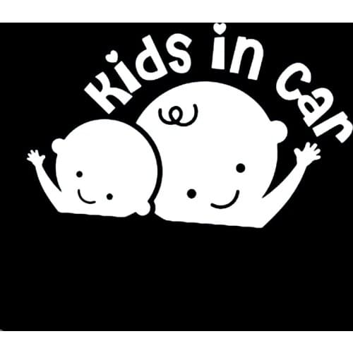 Funny Cartoon Stickers Baby In Car Car-Sticker Baby on Board High Quality Cover Scratches Waterproof Pvc 19cm X 12cm