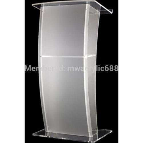 Pulpit furnitureFree Shipping High Quality Price Reasonable CleanAcrylic Podium Pulpit Lecternacrylic pulpit