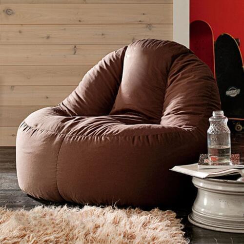 LEVMOON beanbag sofa lounger bean bags chair living roon sitzac just beanbag cover without the filling