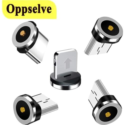 Fast Charging Cable Plugs For iPhone Samsung Huawei Mobile Phone Magnetic Connector Magnet Converter Micro USB Type C Adapter